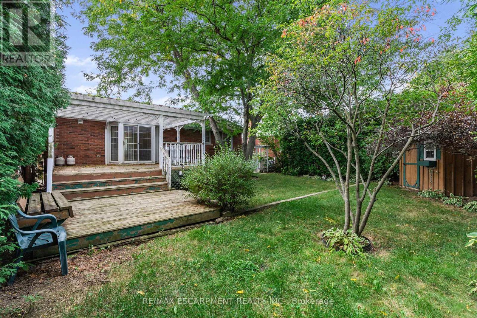 Main - 71 Organ Crescent, Hamilton, ON - Outdoor With Deck Patio Veranda