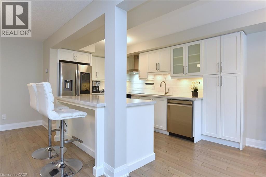 519 Southridge Drive, Hamilton, ON - Indoor Photo Showing Kitchen With Stainless Steel Kitchen