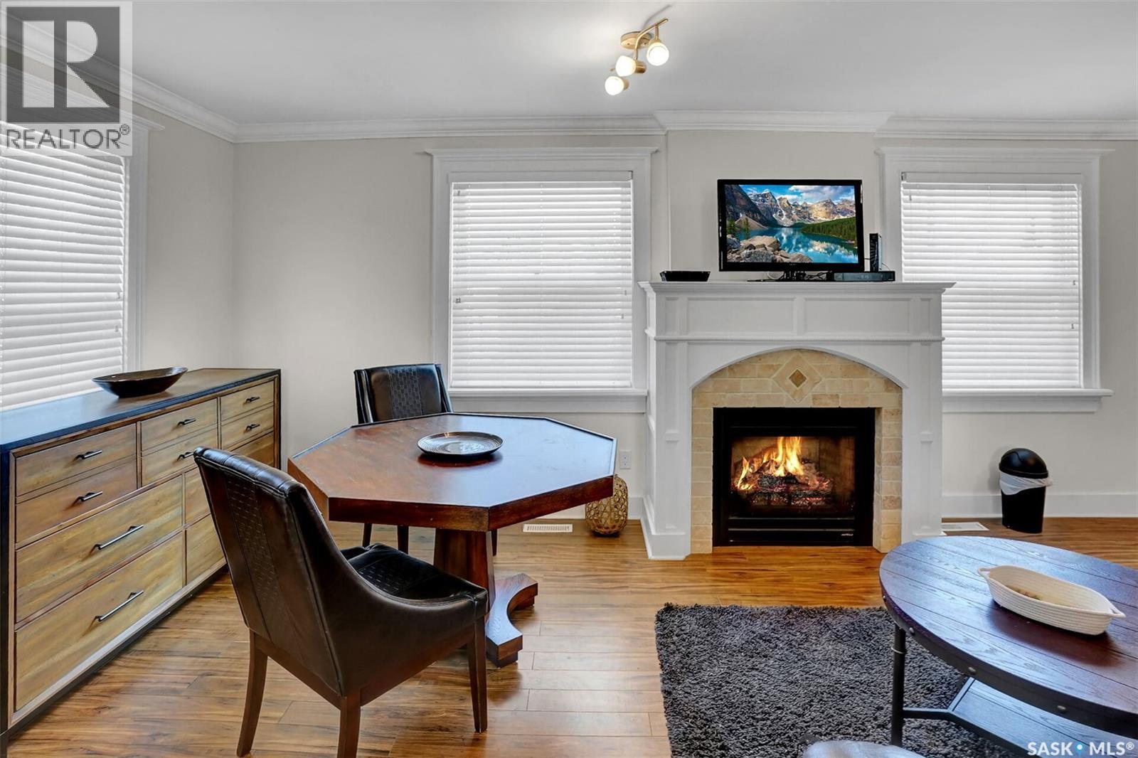2216 Lorne Street, Regina, SK - Indoor With Fireplace
