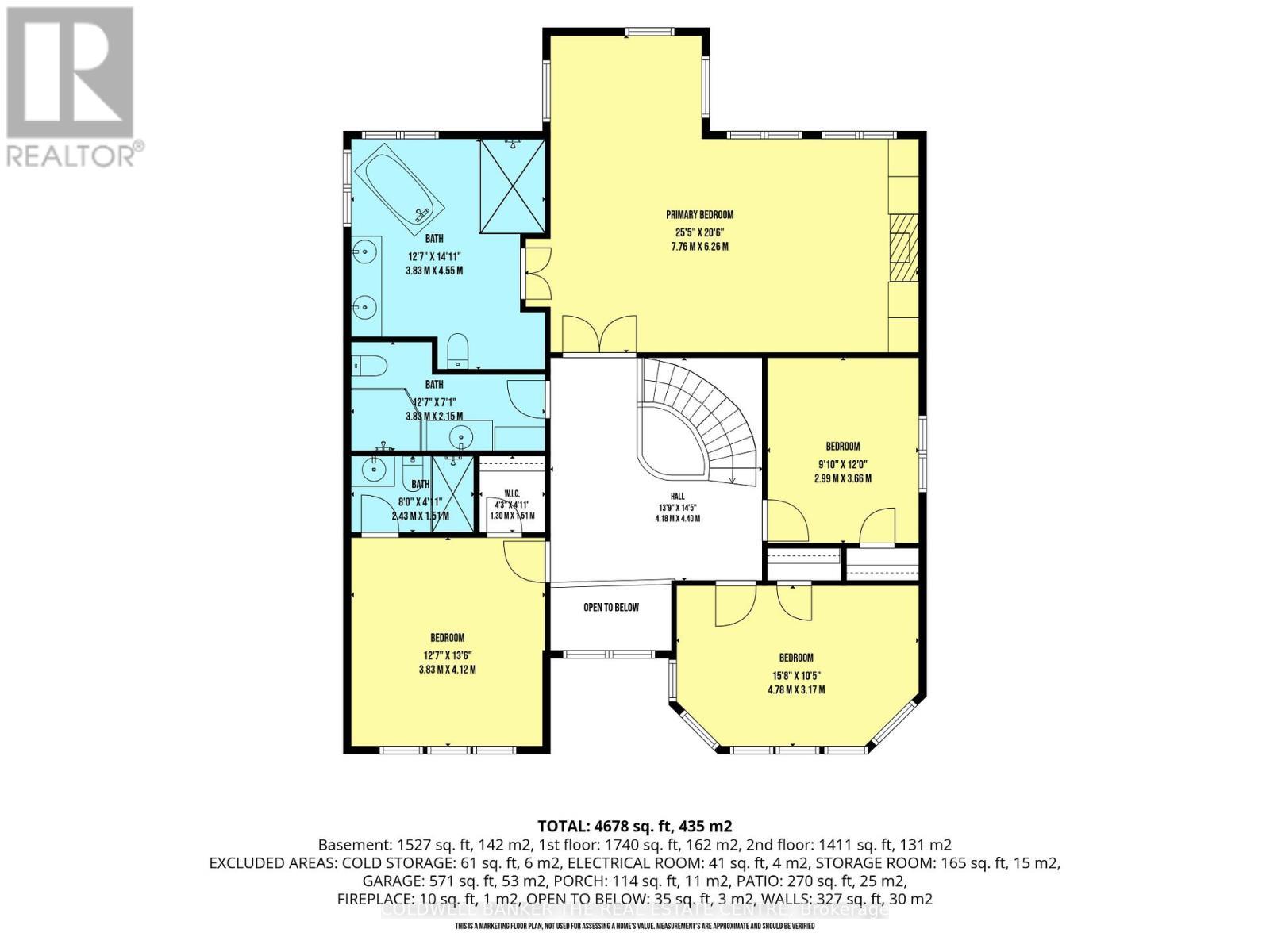 Floor Plan 2nd floor - 49 Falling Leaf Court, Aurora, ON - Other