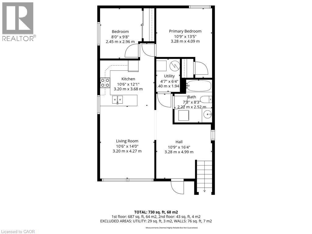 Floor plan - 16 Ronaldshay Avenue, Hamilton, ON - Other