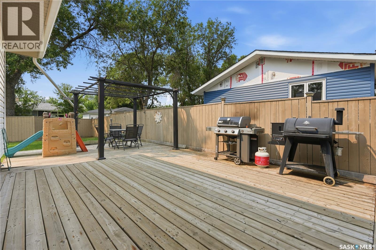 144 Orchard Crescent, Regina, SK - Outdoor With Deck Patio Veranda With Exterior