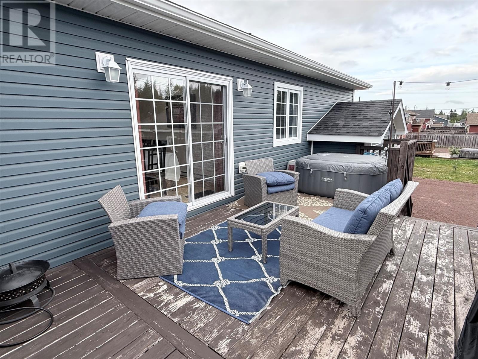 21 Smith Drive, Botwood, NL - Outdoor With Deck Patio Veranda With Exterior