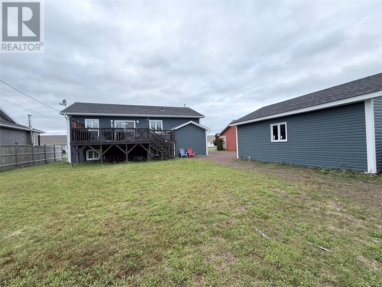 21 Smith Drive, Botwood, NL - Outdoor With Deck Patio Veranda