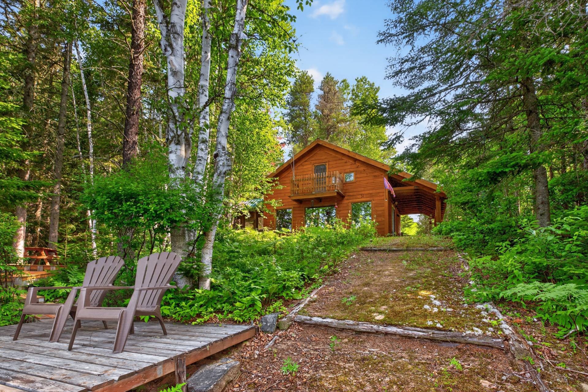 Front of Structure - 3040 Ch. Du Lac-Poisson, Saint-Zénon, QC - Outdoor