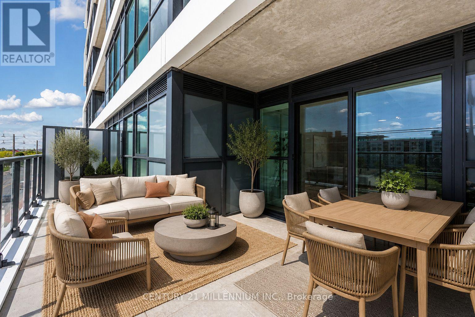 415 - 20 Deans Drive, Toronto, ON - Outdoor With Deck Patio Veranda With Exterior