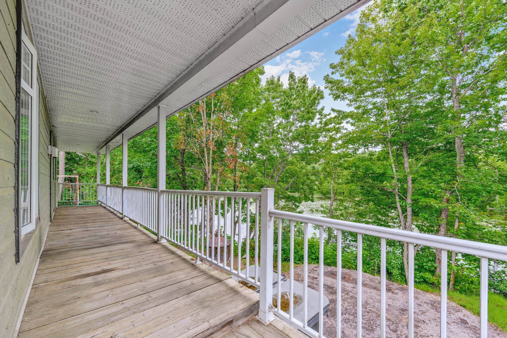 Balcony - 4015 Ch. Plaisance, Sainte-Julienne, QC - Outdoor With Deck Patio Veranda With Exterior