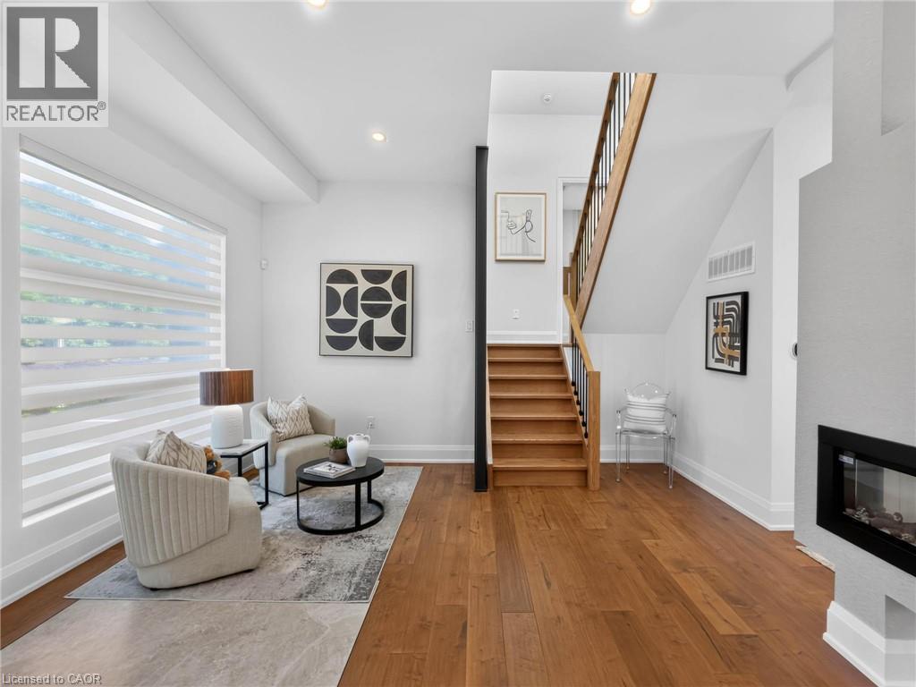 5178 Hunter Drive, Burlington, ON - Indoor Photo Showing Other Room With Fireplace
