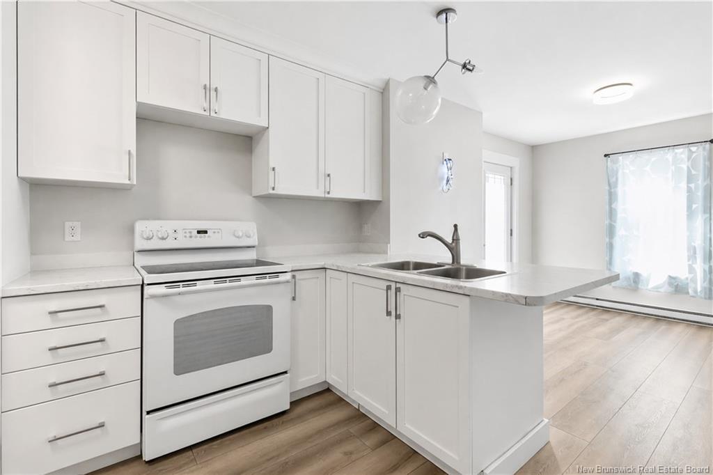 117 Elmwood Dr, Moncton, NB - Indoor Photo Showing Kitchen With Double Sink