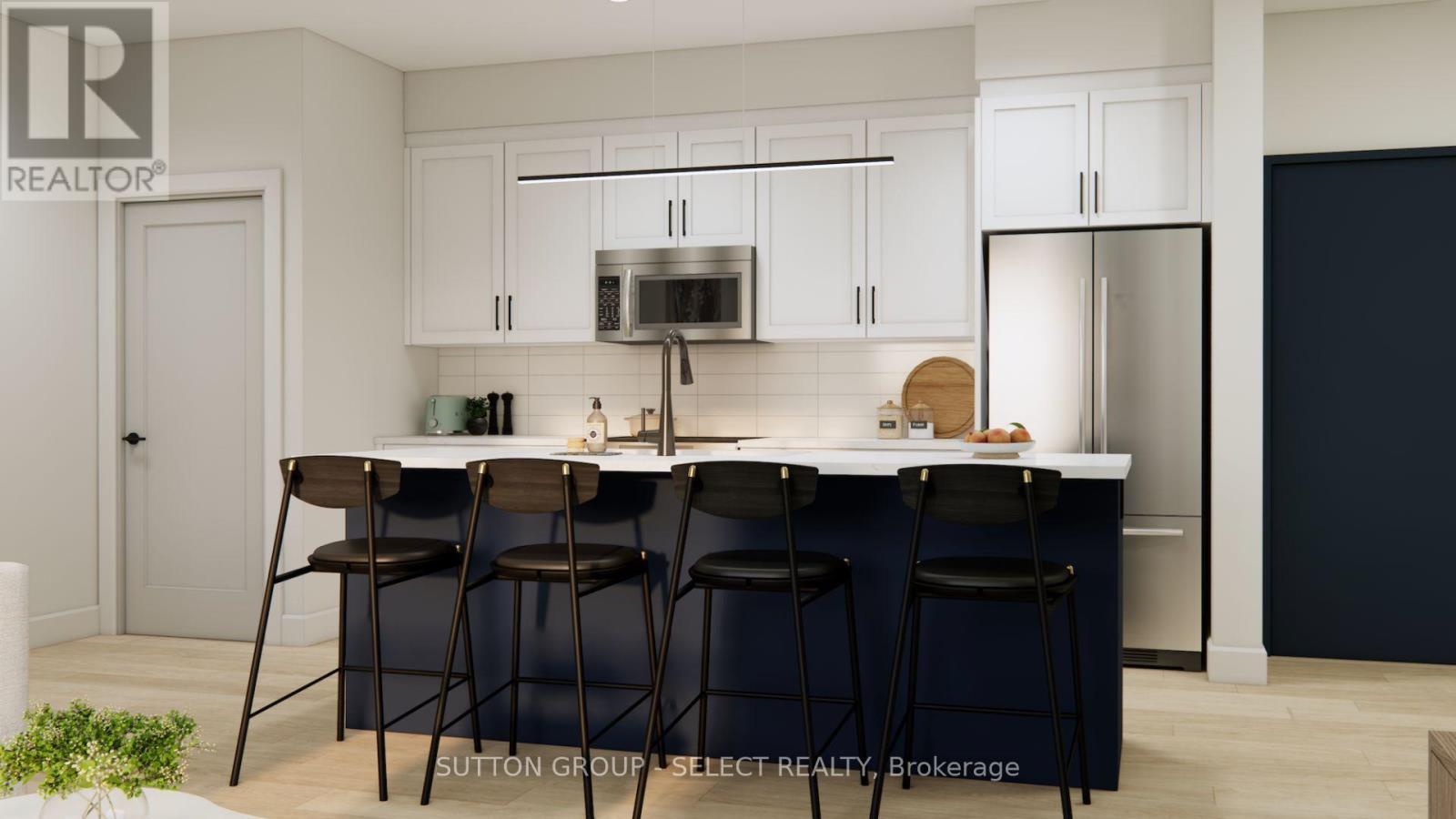 201 - 75 Suncoast Drive, Goderich (Goderich (Town)), ON - Indoor Photo Showing Kitchen