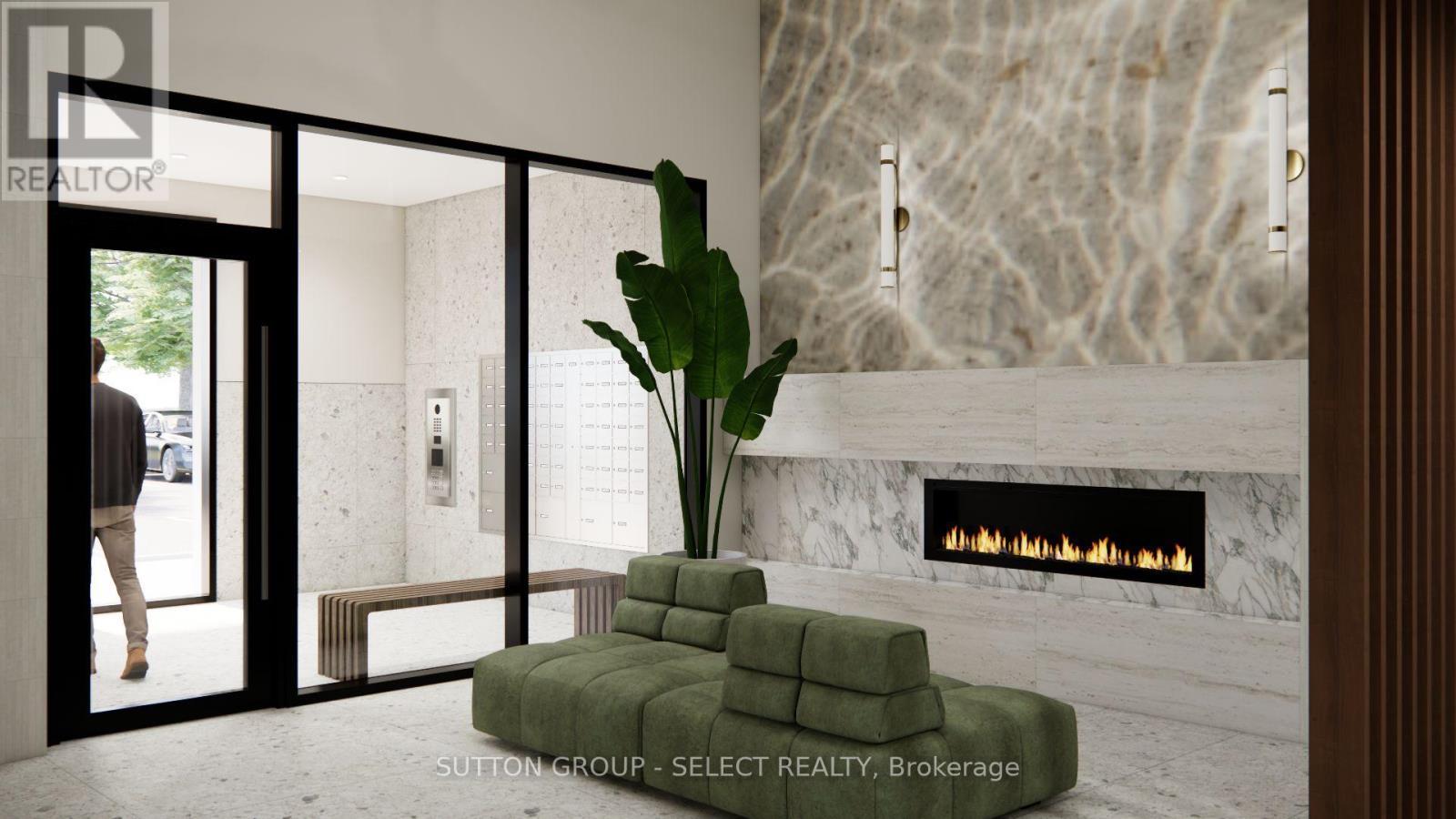 201 - 75 Suncoast Drive, Goderich (Goderich (Town)), ON - Indoor With Fireplace