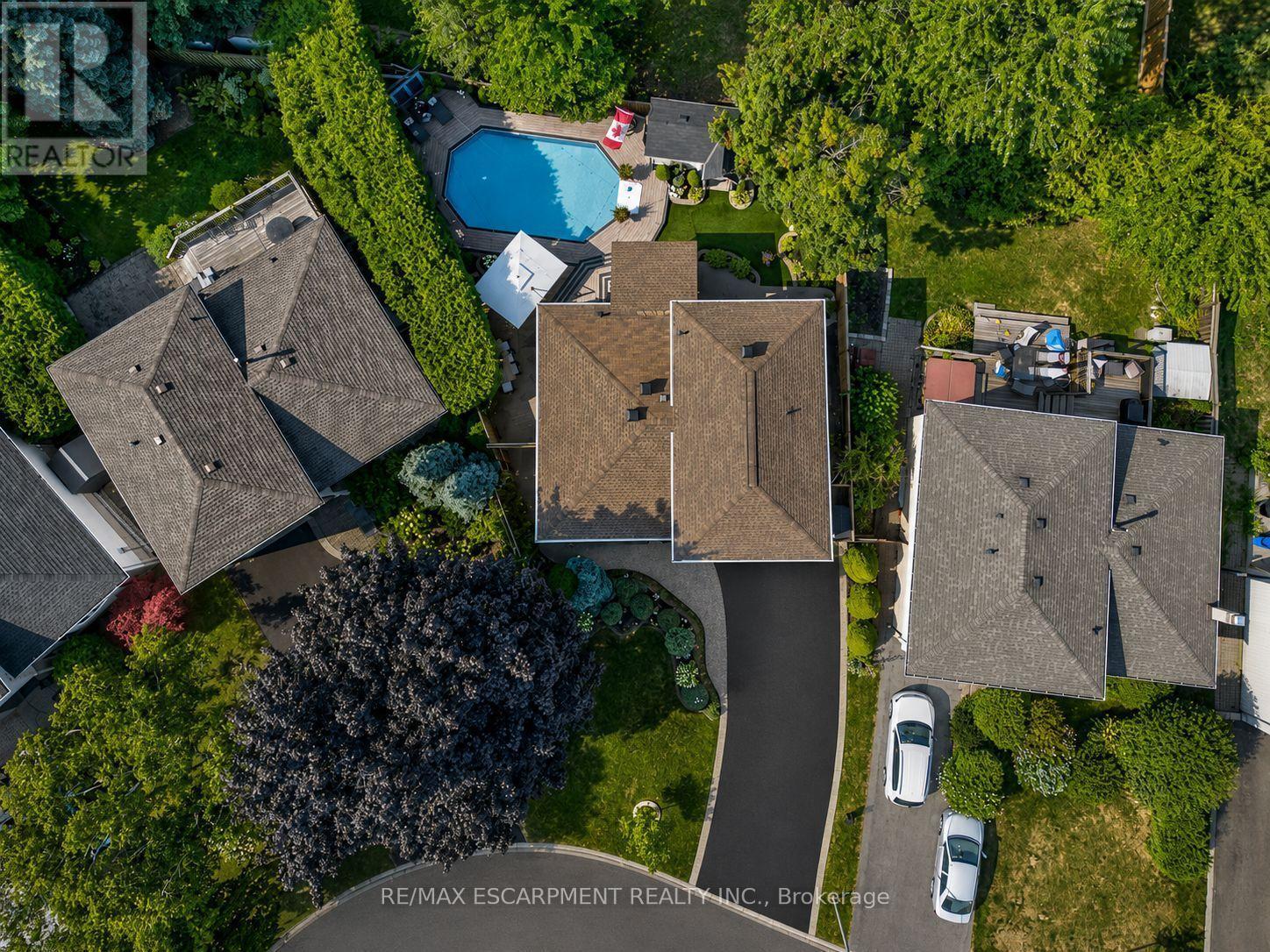 1482 Epping Road, Burlington, ON - Outdoor With In Ground Pool