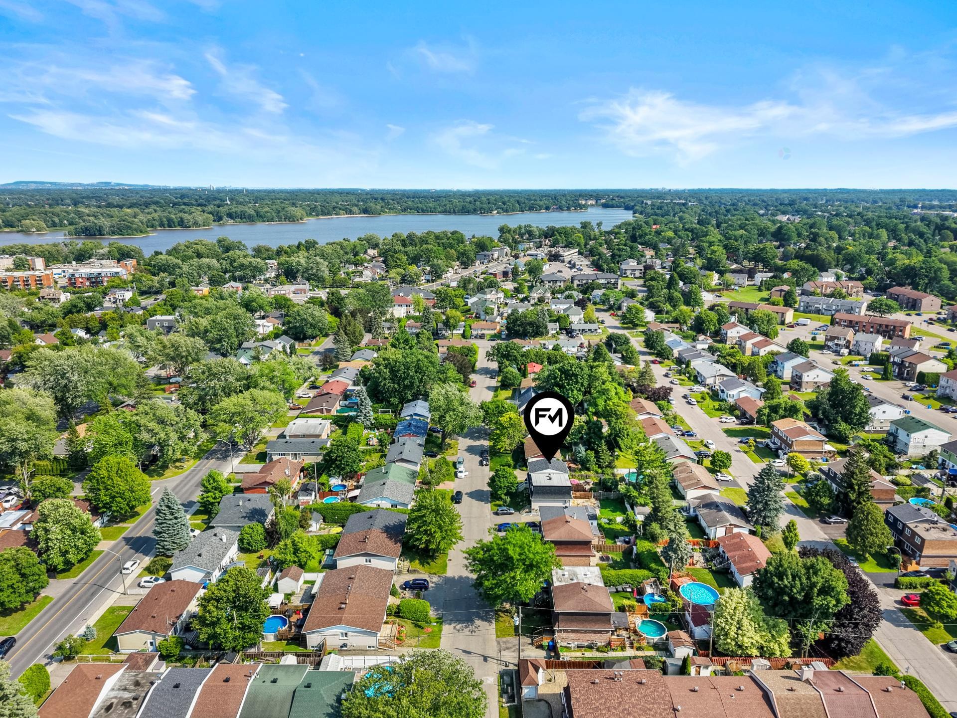 Overall view - 152 Rue Beauchesne, Saint-Eustache, QC - Outdoor With View