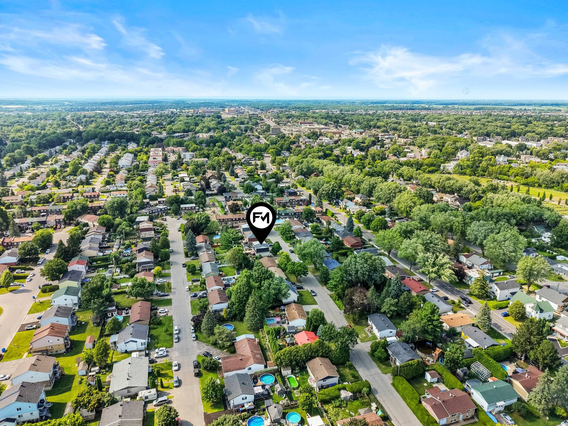 Overall view - 152 Rue Beauchesne, Saint-Eustache, QC - Outdoor With View
