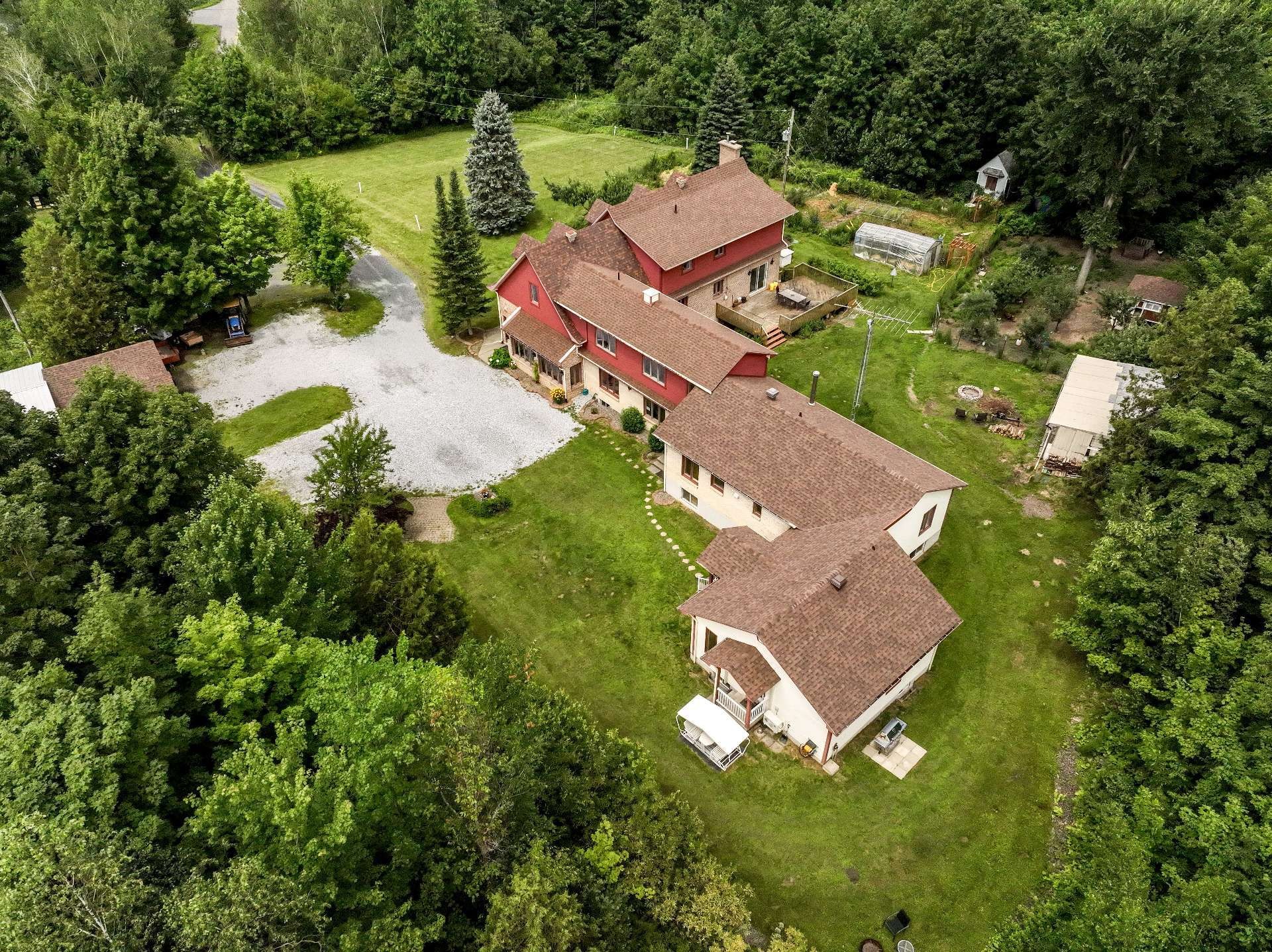 Photo aérienne - 147 Rue Daudelin, Shefford, QC
