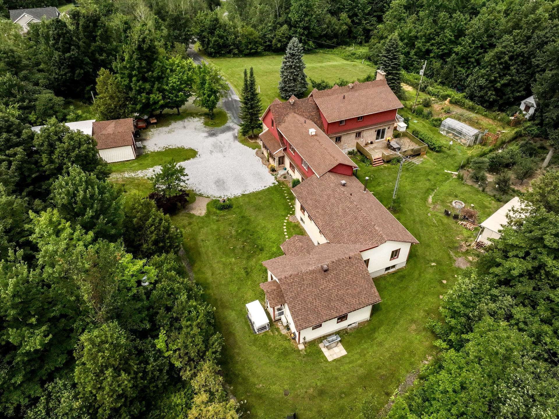 Photo aérienne - 147 Rue Daudelin, Shefford, QC
