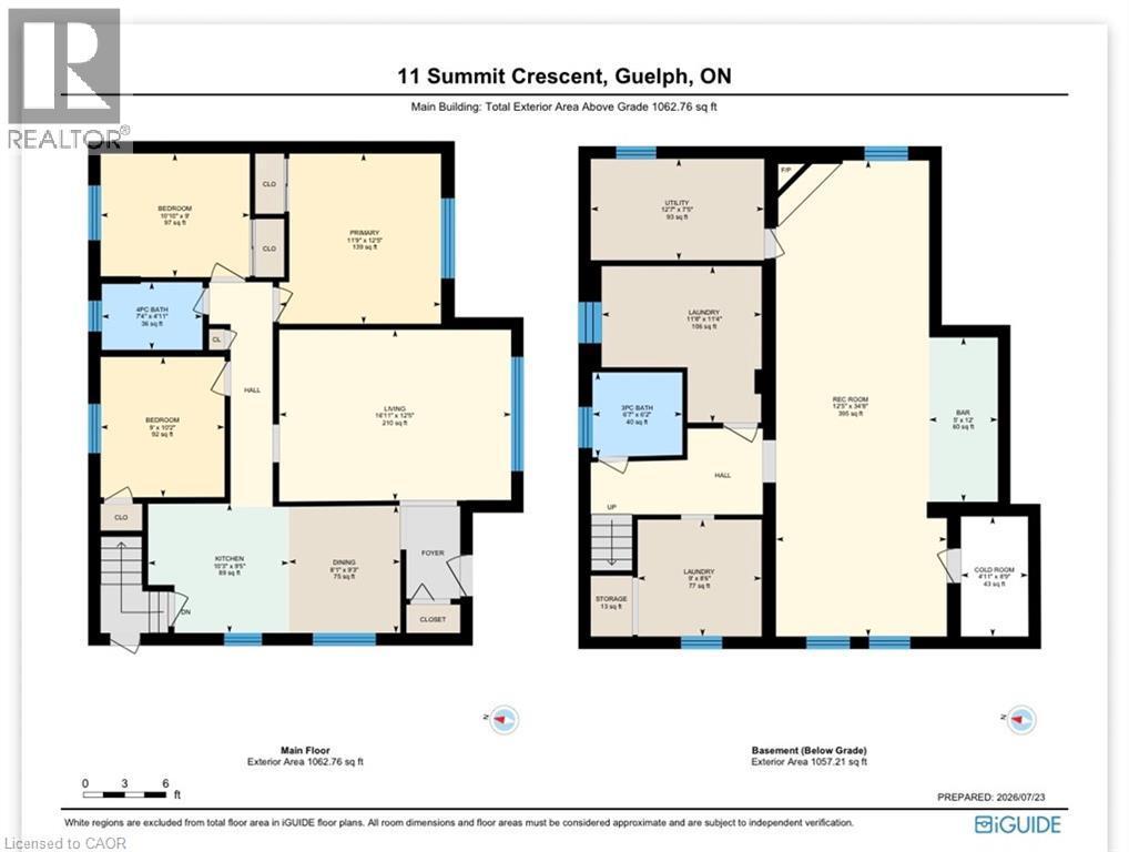 Floor plan - 11 Summit Crescent, Guelph, ON - Other