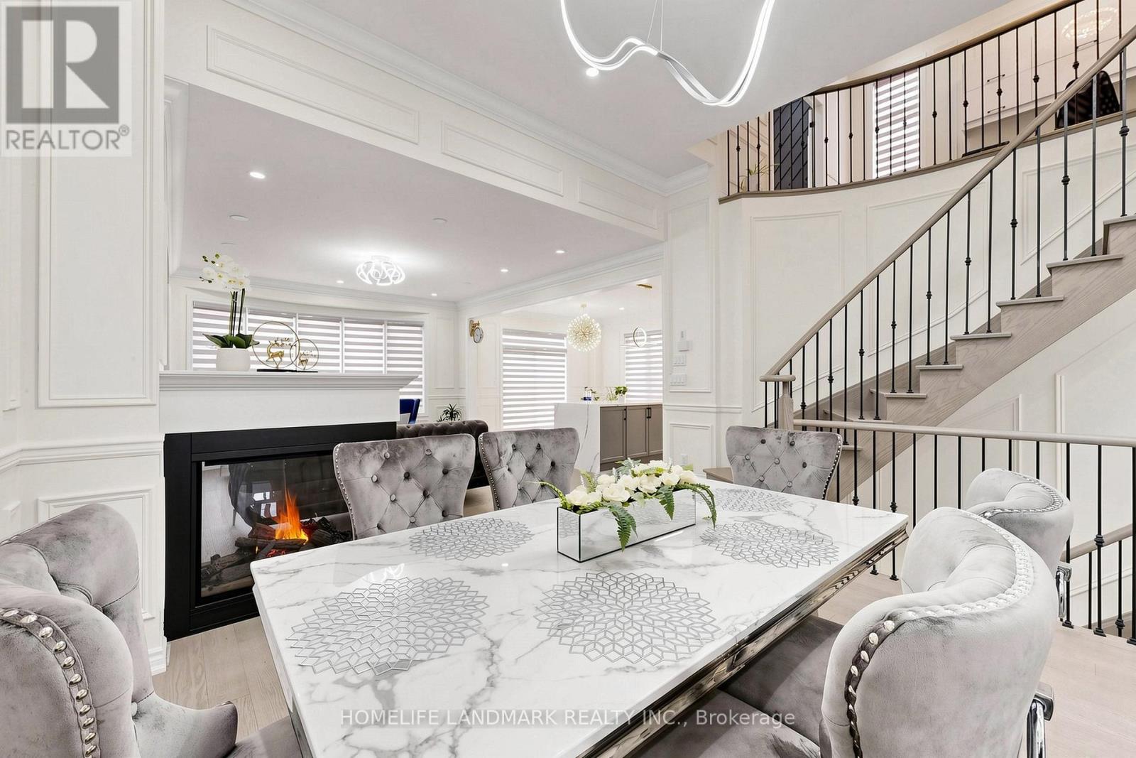 45 Morley Crescent, Whitby, ON - Indoor With Fireplace