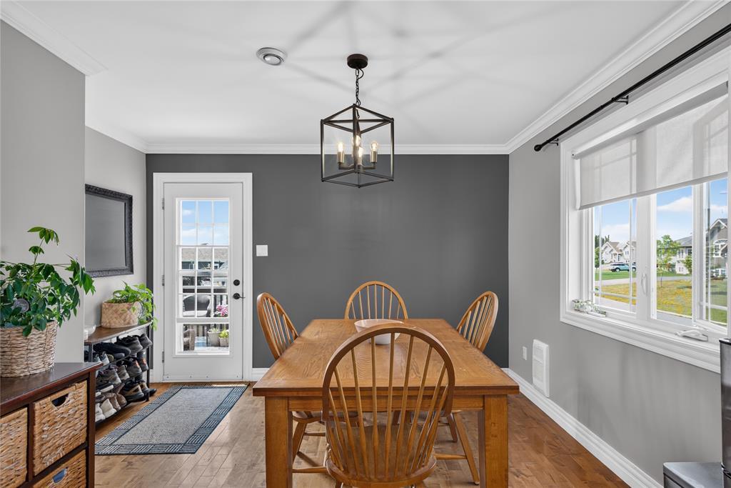 61 Payette Street, Gander, NL - Indoor Photo Showing Dining Room
