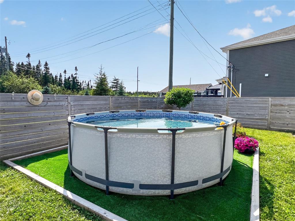 61 Payette Street, Gander, NL - Outdoor With Above Ground Pool