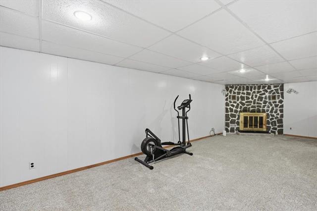 73 Baxter Bay, Winnipeg, MB - Indoor Photo Showing Gym Room