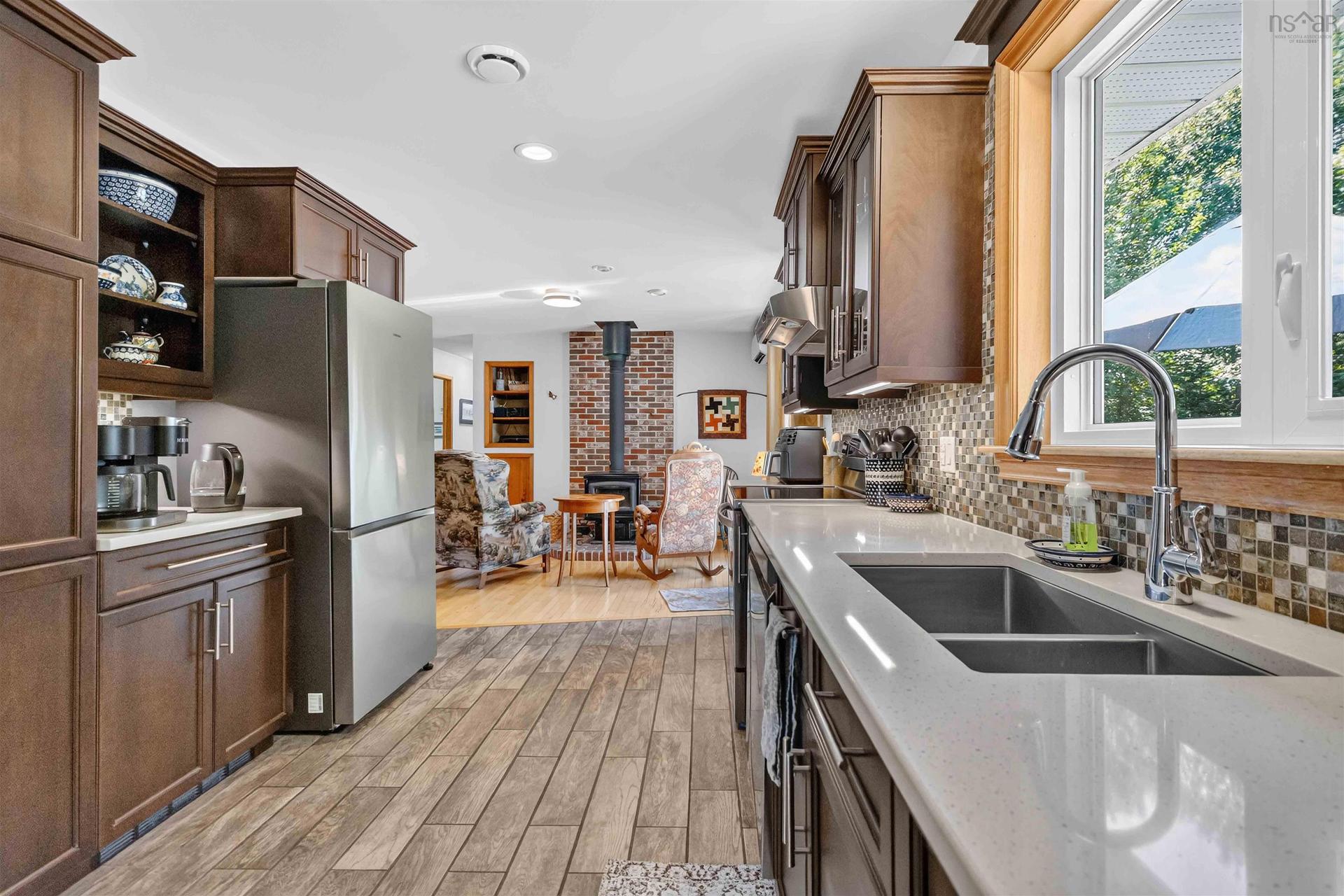 32 Pinecrest Boulevard, Bridgewater, NS - Indoor Photo Showing Kitchen With Double Sink