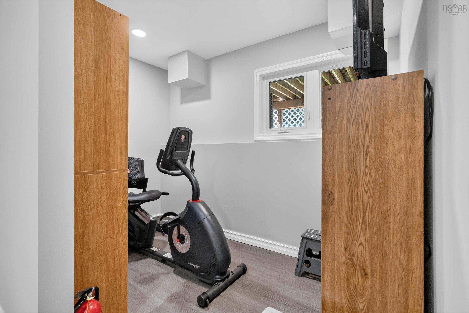 32 Pinecrest Boulevard, Bridgewater, NS - Indoor Photo Showing Gym Room
