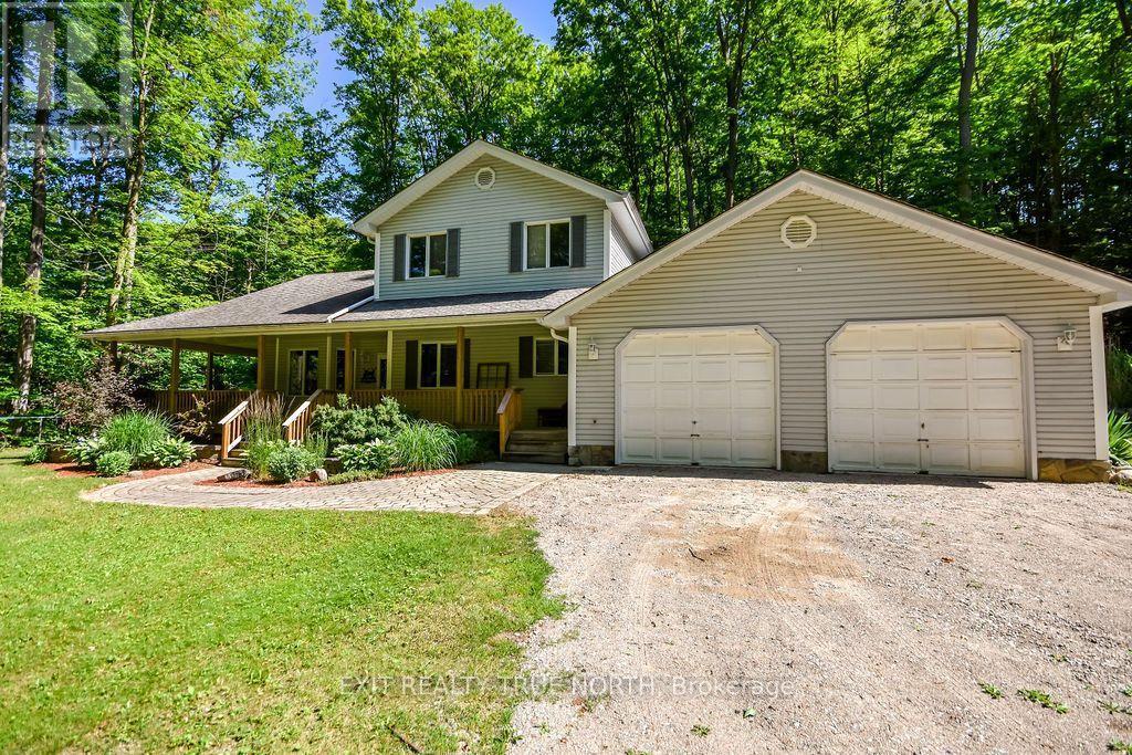 3889 Baseline Road, Springwater, ON - Outdoor With Deck Patio Veranda