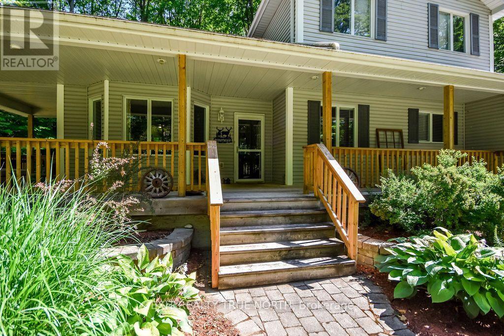 3889 Baseline Road, Springwater, ON - Outdoor With Deck Patio Veranda
