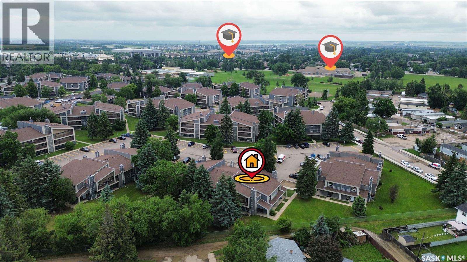 416 510 Prairie Avenue, Saskatoon, SK - Outdoor With View