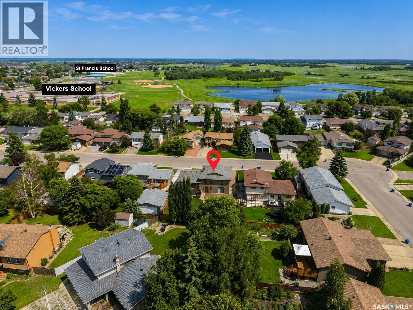 3431 Eagle Crescent, Prince Albert, SK - Outdoor With View