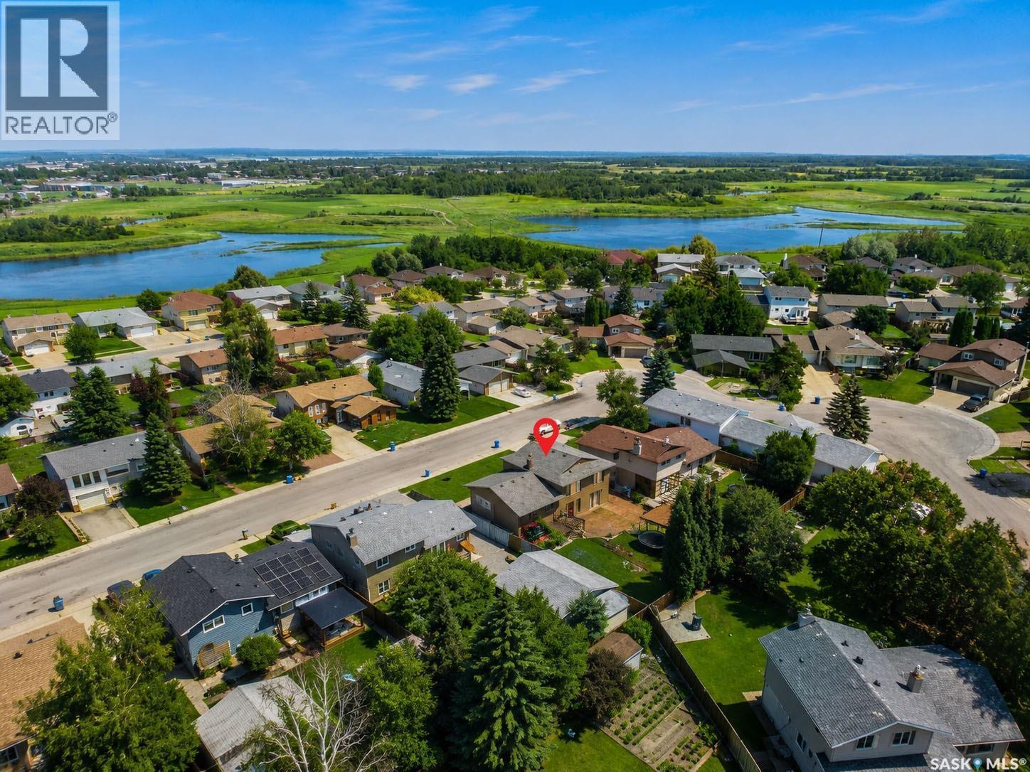 3431 Eagle Crescent, Prince Albert, SK - Outdoor With Body Of Water With View