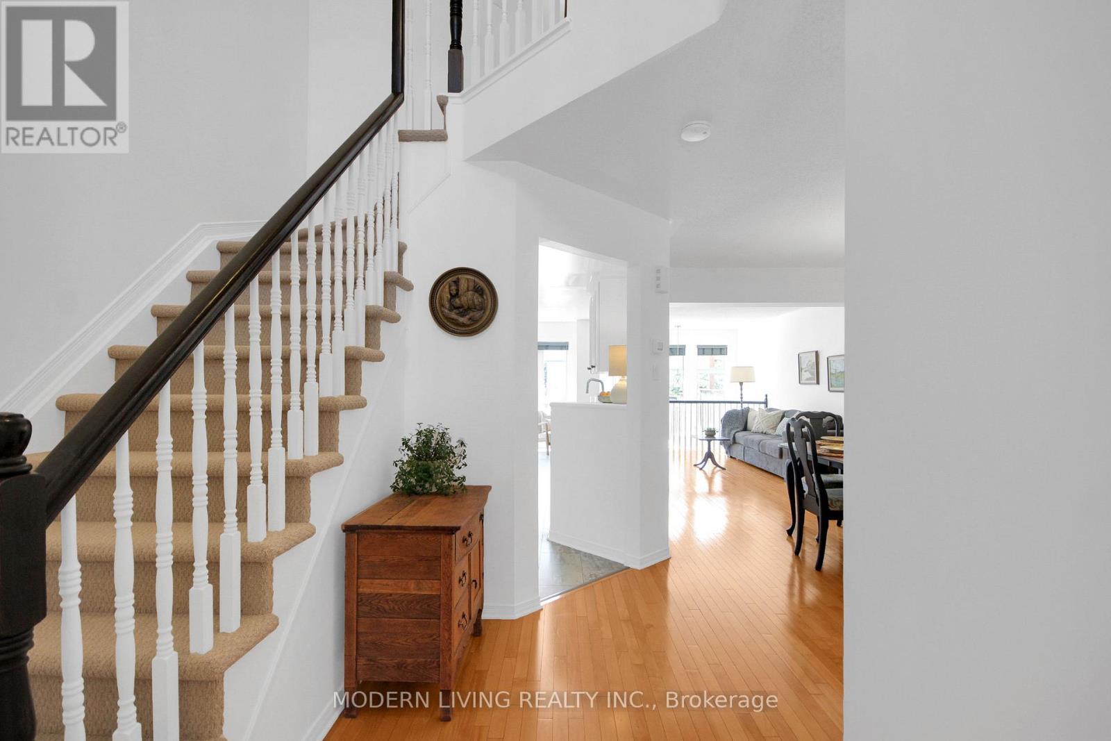 Brand New Carpet On Staircase - 109 Deercroft Avenue, Ottawa, ON - Indoor Photo Showing Other Room