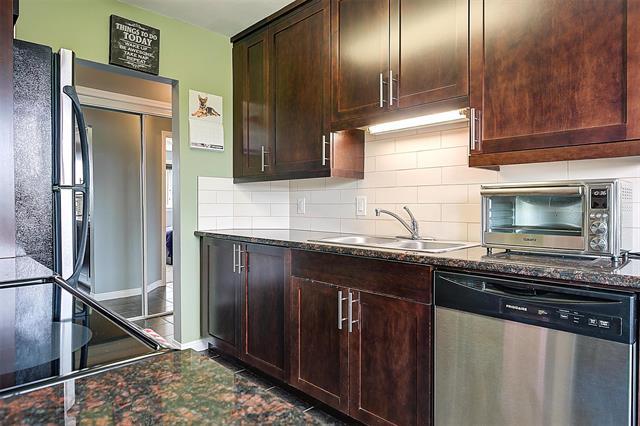 303-23 Lyndale Dr, Winnipeg, MB - Indoor Photo Showing Kitchen With Double Sink