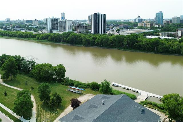 303-23 Lyndale Dr, Winnipeg, MB - Outdoor With Body Of Water With View