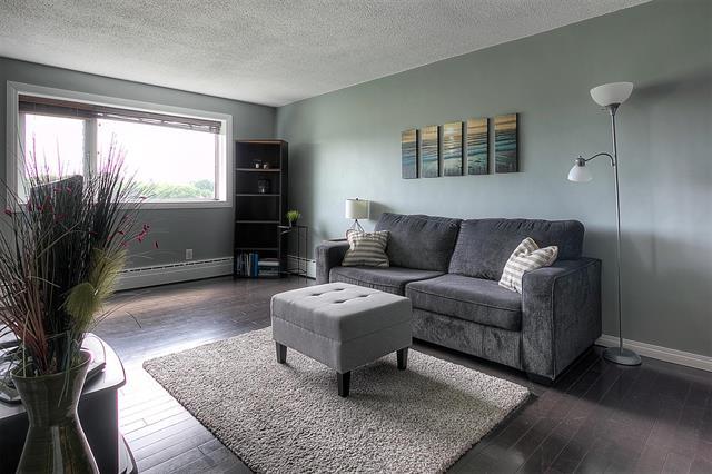 303-23 Lyndale Dr, Winnipeg, MB - Indoor Photo Showing Living Room