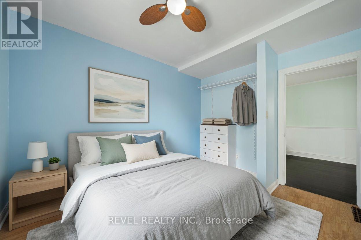 Bedroom 1 - virtually staged - 7 Maple Street, St. Thomas, ON - Indoor Photo Showing Bedroom