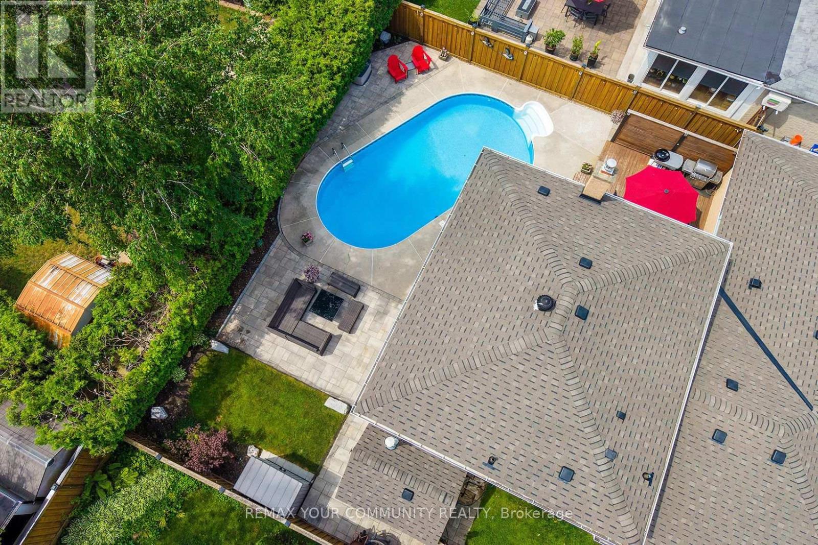 Multi-Zoned Oasis - 35 John Dexter Place, Markham, ON - Outdoor With In Ground Pool