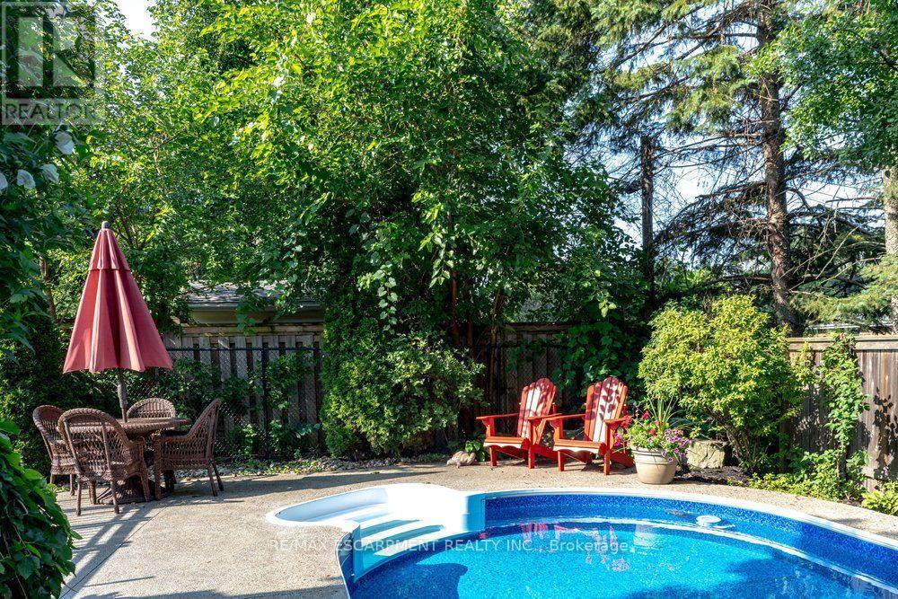 328 East 19Th Street, Hamilton, ON - Outdoor With In Ground Pool With Backyard