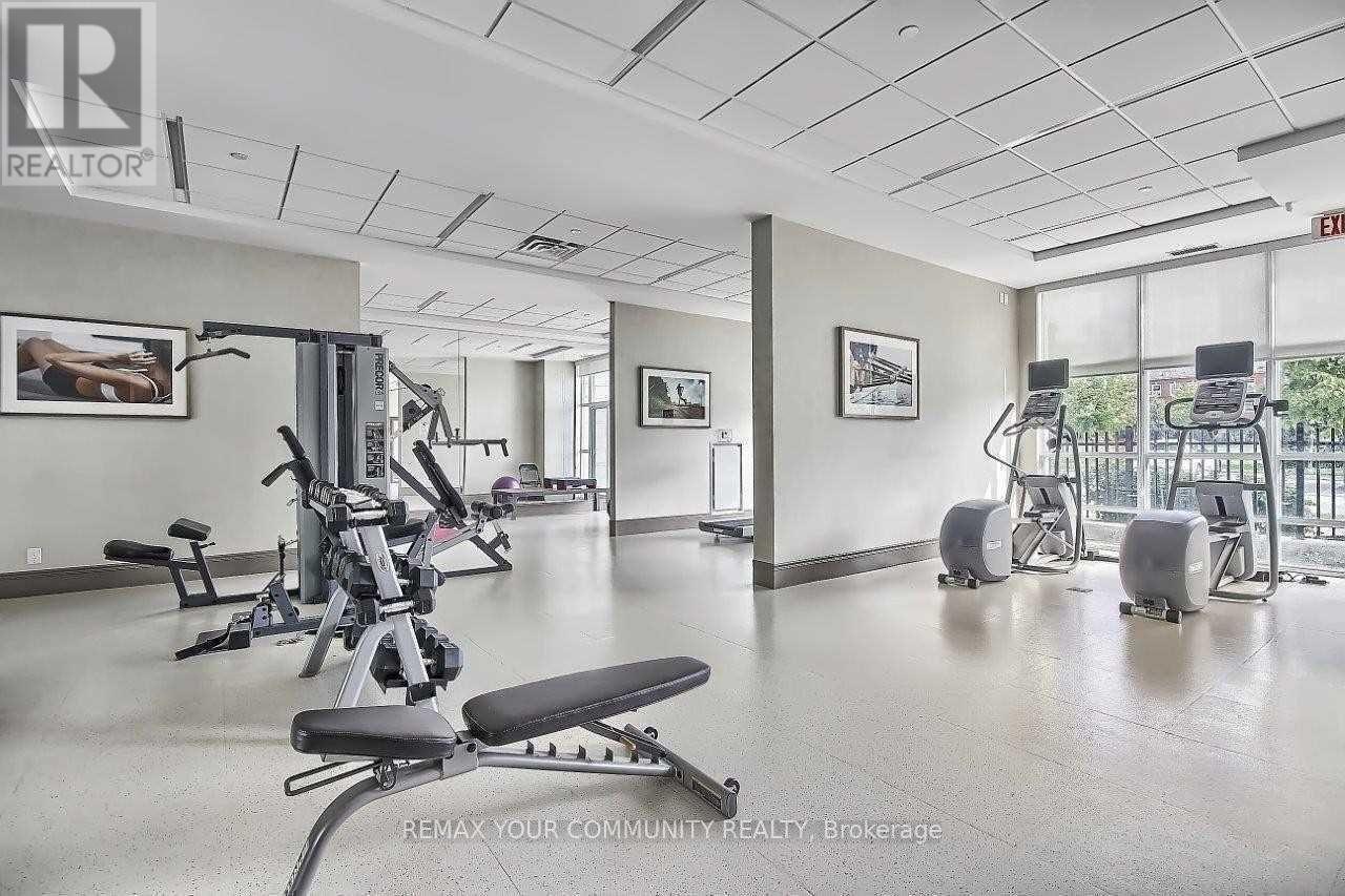 222 - 111 Civic Square Gate, Aurora, ON - Indoor Photo Showing Gym Room