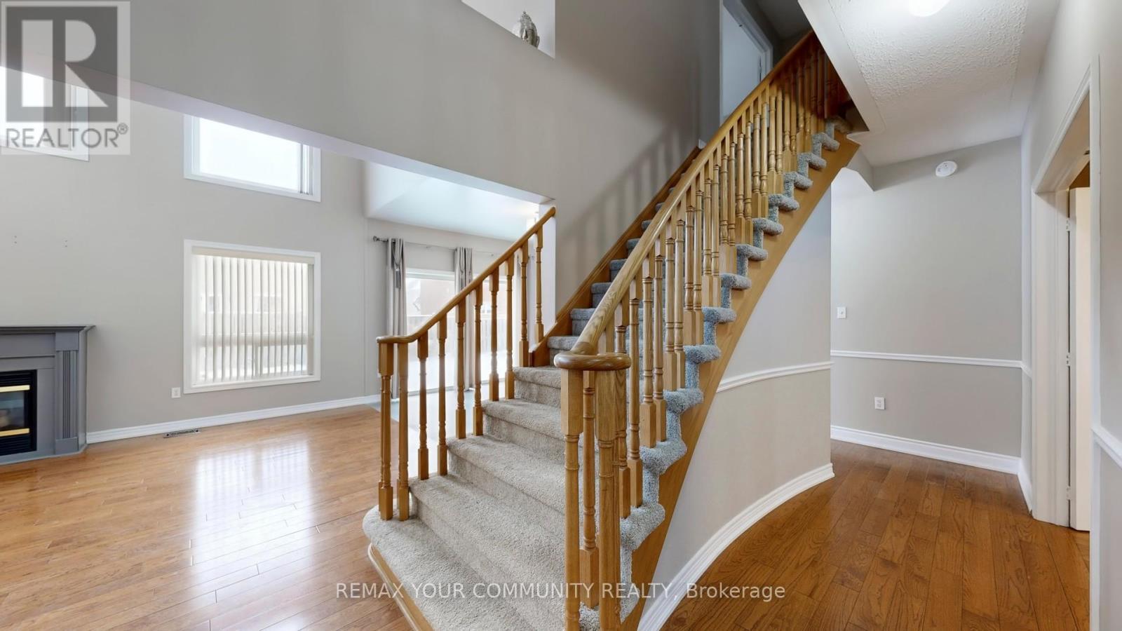 8 Westacott Avenue, Ajax, ON - Indoor Photo Showing Other Room With Fireplace