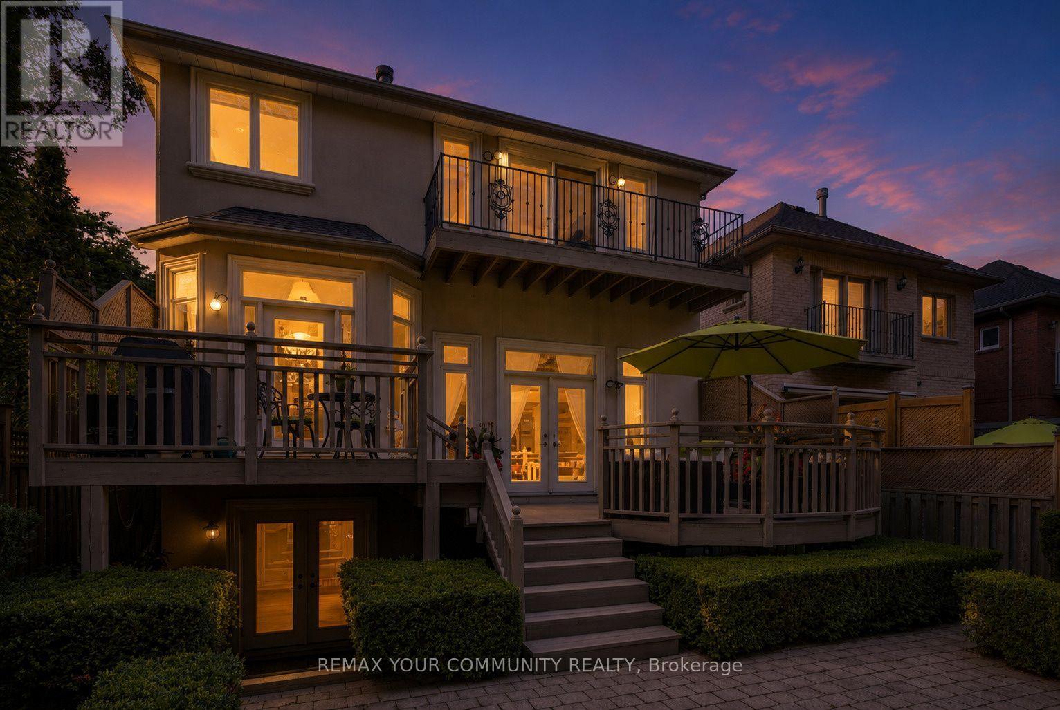 477 Old Orchard Grove, Toronto, ON - Outdoor With Balcony With Deck Patio Veranda