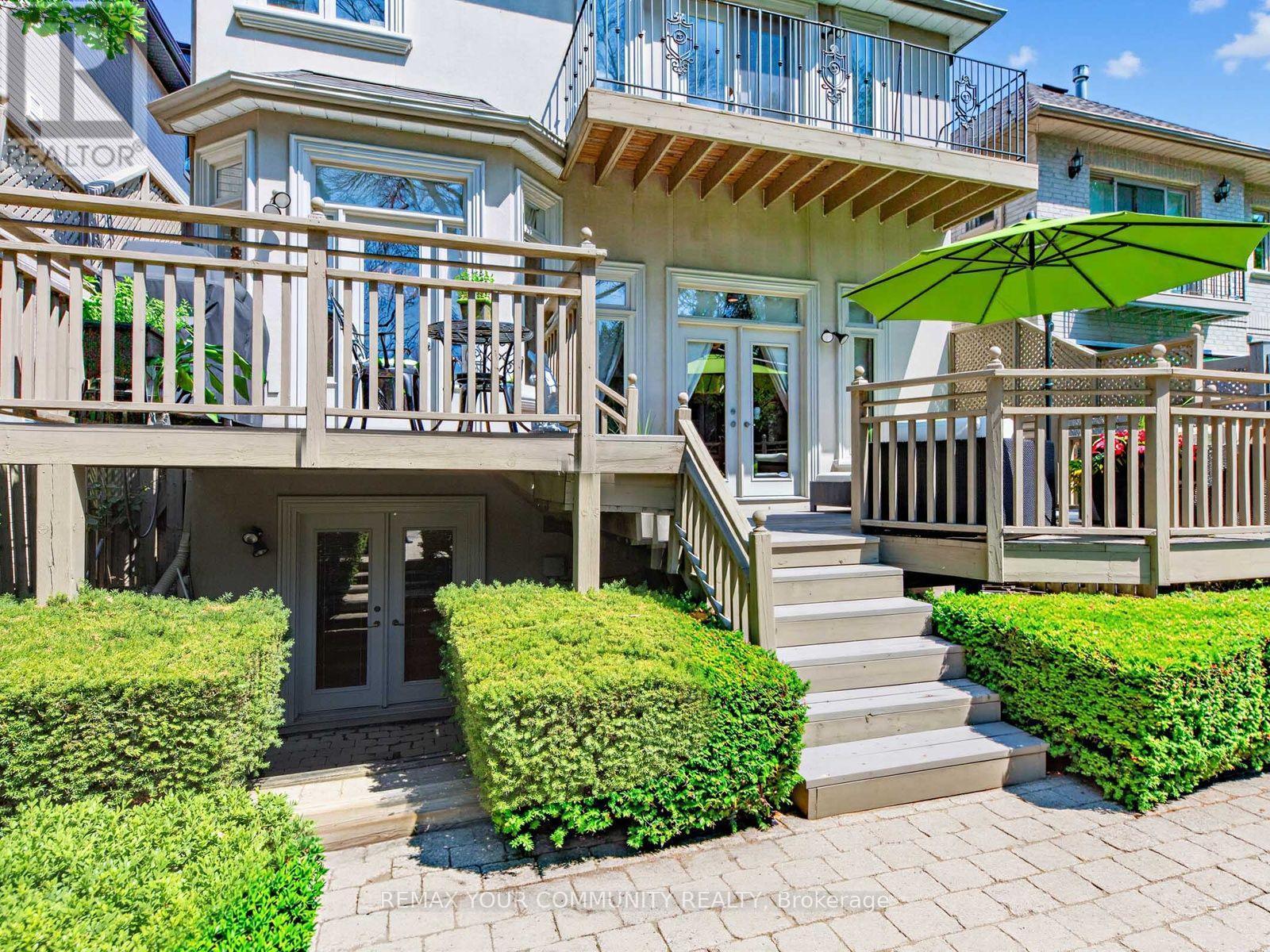 477 Old Orchard Grove, Toronto, ON - Outdoor With Balcony With Deck Patio Veranda