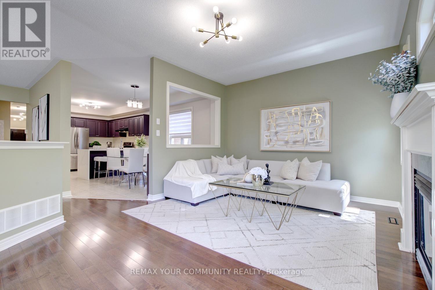 16 Westway Crescent, Vaughan, ON - Indoor Photo Showing Living Room With Fireplace
