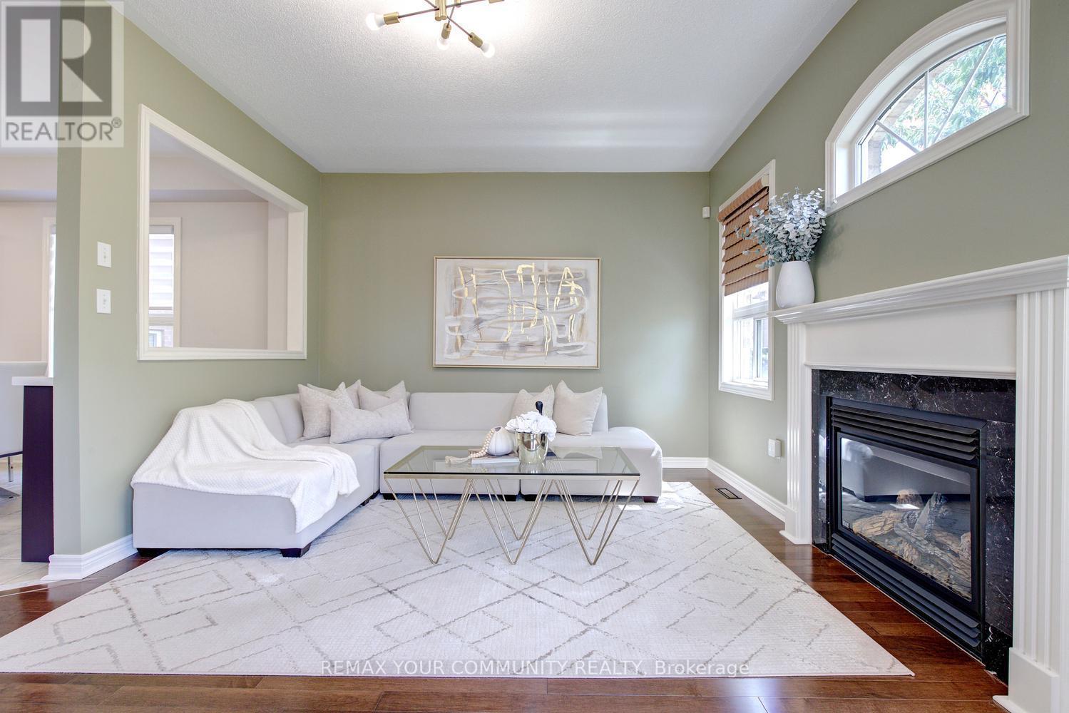 16 Westway Crescent, Vaughan, ON - Indoor Photo Showing Living Room With Fireplace