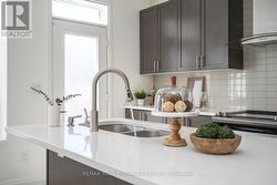 Extra deep double sink & pull out faucet - 