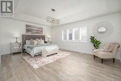 Primary bedroom suite upgraded with tray ceiling - 