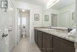 Shared Jack & Jill bathroom with private shower - 