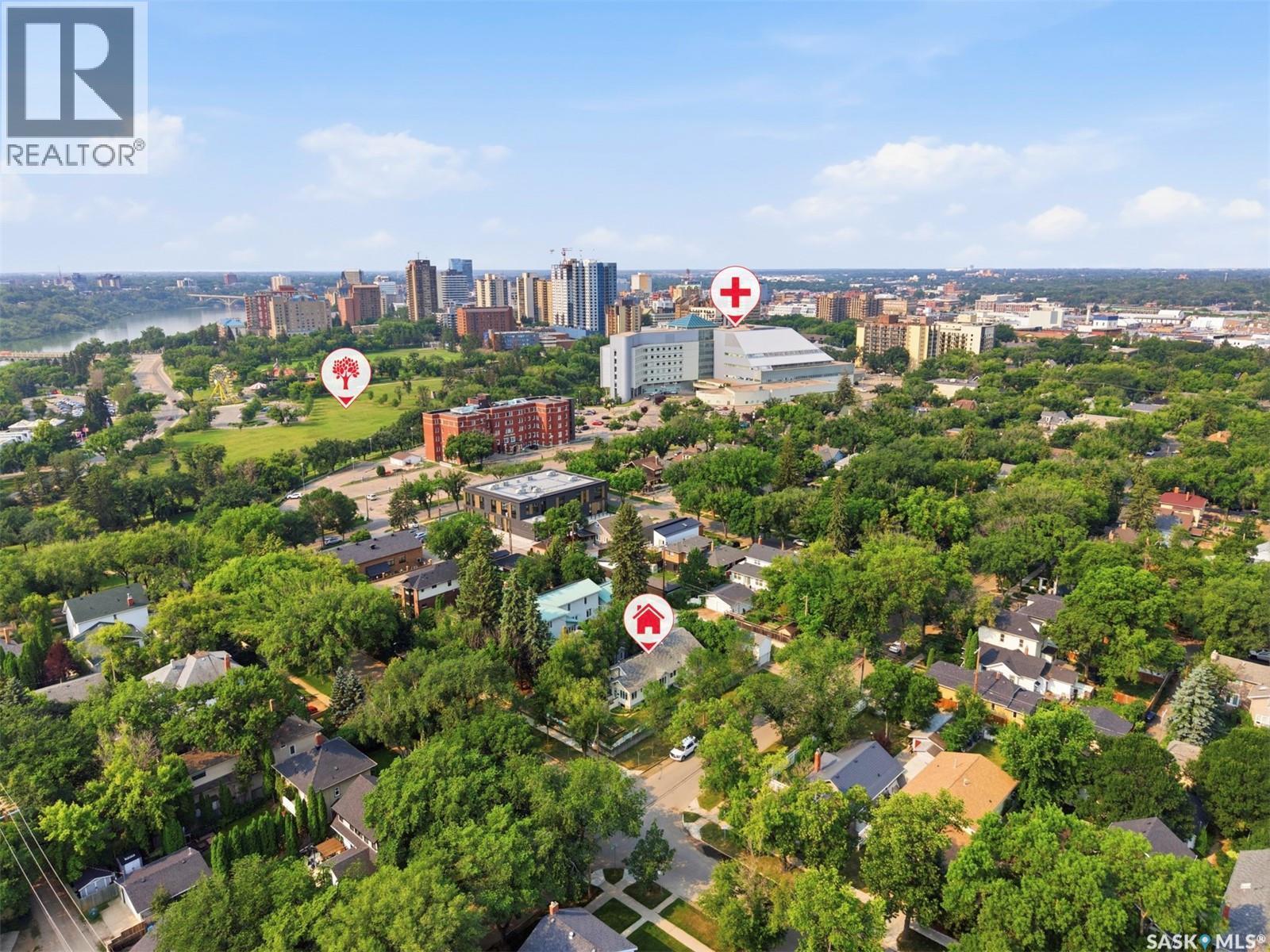 627 9Th Avenue N, Saskatoon, SK - Outdoor With View