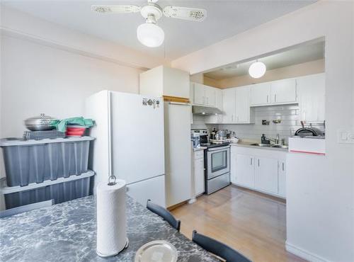 95 Trafford Park, Winnipeg, MB - Indoor Photo Showing Kitchen With Double Sink